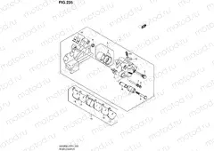 235 - REAR CALIPER (GSF650SL2 E21)