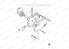 23A - HEADLAMP (MODEL N/R P09,MODEL R P31)