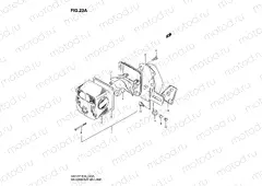 23A - REAR COMBINATION LAMP (MODEL V/W/X E02,E04,E21)
