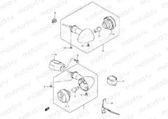 23A - TURN SIGNAL LAMP (MODEL K4)
