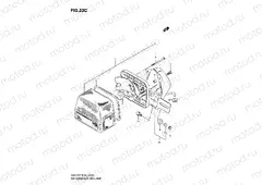 23C - REAR COMBINATION LAMP (MODEL V/W/X/Y/K1 E01,E30)