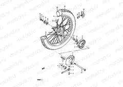24 - FRONT WHEEL