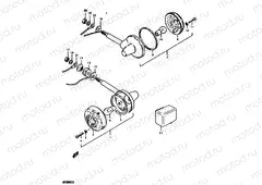 24 - TURN SIGNAL LAMP (E21)