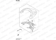 242 - SEAT TAIL BOX (VZR1800UFL3 E19)