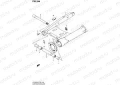 244 - REAR SWINGINGARM