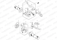 24A - HANDLE LEVER (MODEL K4/K5/K6)
