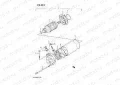 24A - STARTING MOTOR (MODEL M)