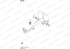 25 - BRAKE PEDAL