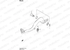 25 - BRAKE PEDAL