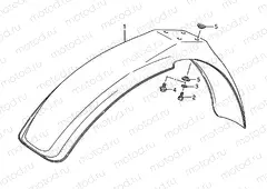 25 - FRONT FENDER