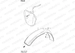 25 - FRONT FENDER