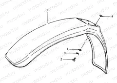 25 - FRONT FENDER