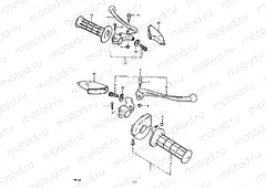 25 - HANDLE GLIP - LEVER (RM125T)