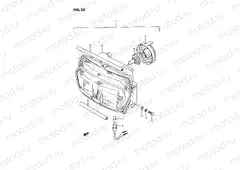 25 - HEADLAMP (MODEL K/L/M/N/P)