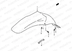 25 - REAR FENDER