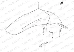 25 - REAR FENDER