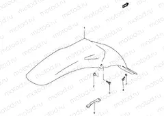 25 - REAR FENDER