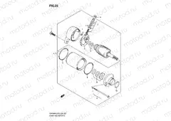 25 - STARTING MOTOR (MODEL K8/K9)
