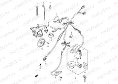 25 - WIRING HARNESS (MODEL T/V/W/X/Y/K1/K2/K3)