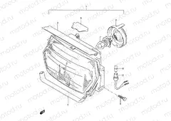 25A - HEADLAMP (MODEL P/R)