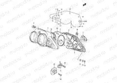 25A - SPEEDOMETER (MODEL W/X/Y/K1)