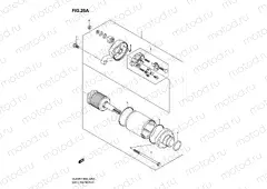 25A - STARTING MOTOR (MODEL K9 P37,MODEL L0)