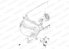 25B - HEADLAMP (MODEL V/W/X E04,E17,E18,E22,E25,E34,P09,P37)