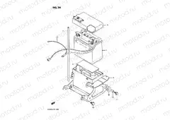 26 - BATTERY (MODEL F,MODEL G ~F.NO.2100209)