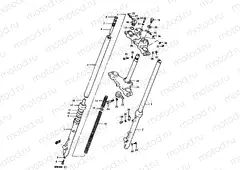 26 - FRONT FORK (MODEL D)