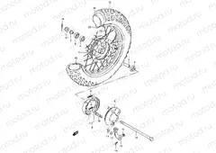 26 - FRONT WHEEL