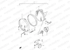 26 - HEADLAMP (GSF1200T/V/W/X/Y)