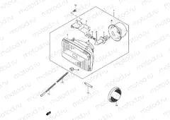 26 - HEADLAMP (MODEL K1)