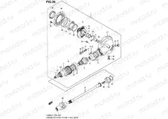 26 - PROPELLER SHAFT/FINAL DRIVE GEAR