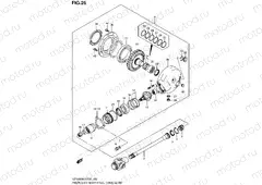26 - PROPELLER SHAFT/FINAL DRIVE GEAR (VZR1800L2 E02)
