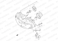 26A - HEADLAMP (MODEL V E04,E18,E22,E25,E34,E39,P37)
