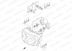 26A - HEADLAMP (MODEL W/X/Y/K1/K2 E04,E17,E18,E22,E25,E34)