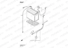 27 - BATTERY (SV650/SV650U/SV650S/SV650SU)