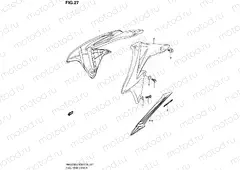 27 - FUEL TANK COVER