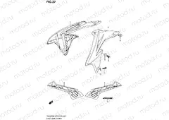 27 - FUEL TANK COVER