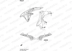 27 - FUEL TANK COVER
