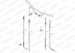 27 - HANDLEBAR - CONTROL CABLE