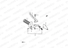 27 - LEFT HANDLE LEVER