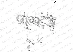 27 - SPEEDOMETER (MODEL T/V)