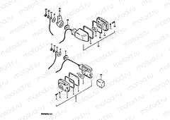 27 - TURN SIGNAL LAMP (E02, E04, E17, E34)