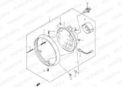 28 - HEADLAMP (GSF1200K1/K2/K3/K4/ZK4/K5/ZK5)