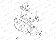 28 - HEADLAMP (MODEL P/R)