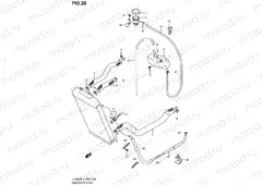 28 - RADIATOR HOSE (VL800BL4 E02)