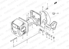 28 - REAR COMBINATION LAMP (E01,E02,E04,E24,E34,E53,P95)