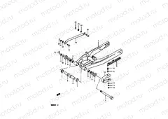 28 - REAR SWINGING ARM