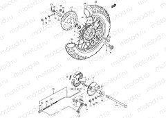 28 - REAR WHEEL